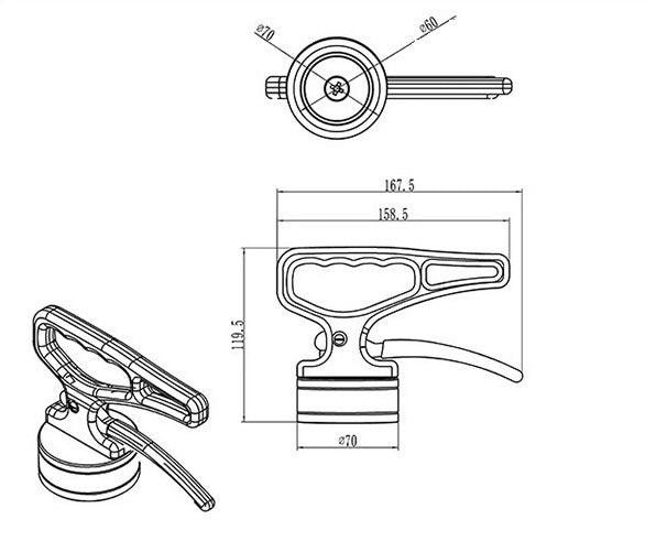 Magnetic Pick-Up Tool - up to 30kg