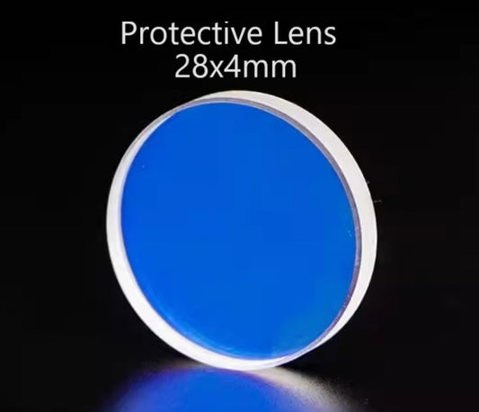 Laser Protective Lens 28x4mm (27.9x4.1mm) - Pack of 10