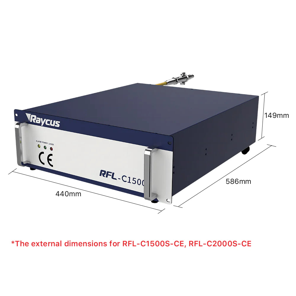 1.5kW 2kW Raycus Single Module CW Fiber Laser Source